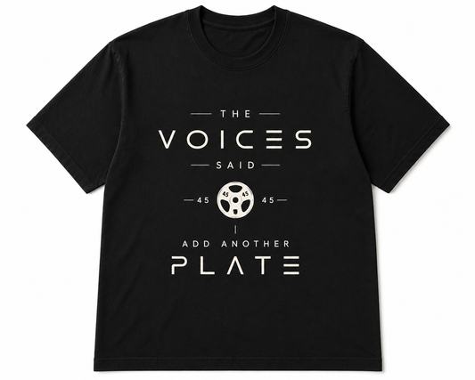 Voices in my head - cotton T-shirt for men